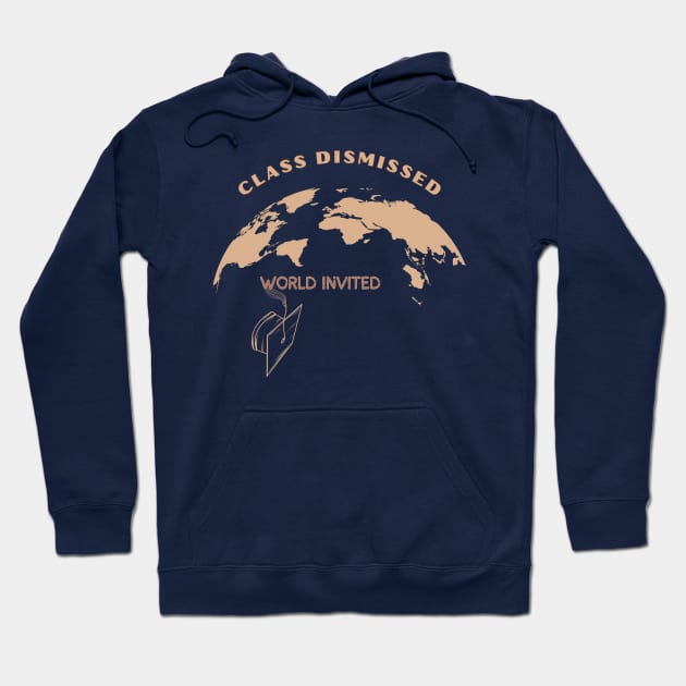 Global Graduation: Class Dismissed Hoodie by Toonstruction